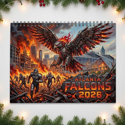 Premium NFL ATL 2026 Calendar V2 NMD 051225 TTV