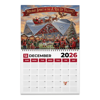 Premium NFL ATL 2026 Calendar V2 NMD 051225 TTV