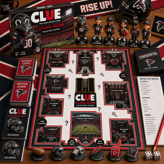 Premium NFL ATL Clue Collector’s Edition Board Game