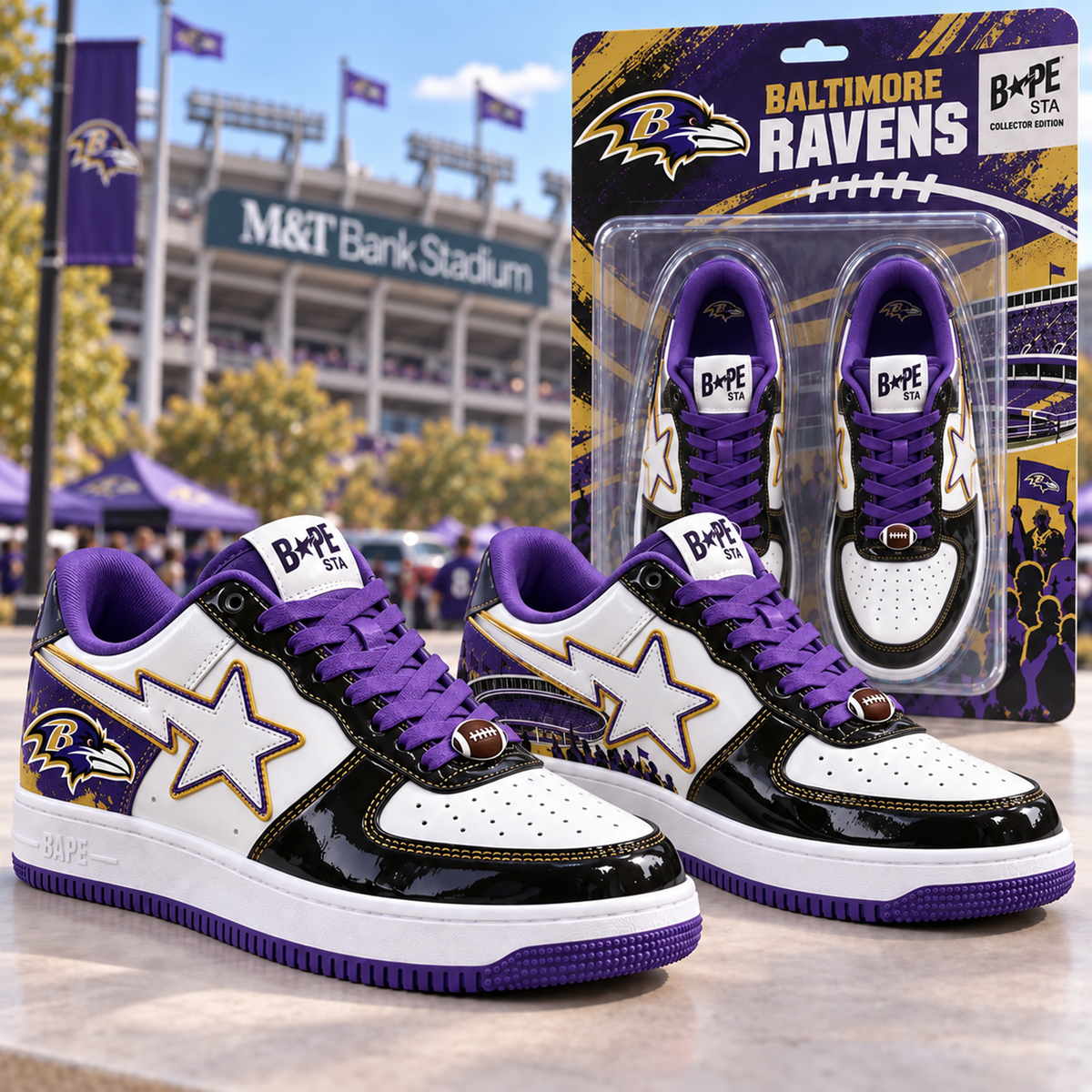 Premium NFL BAL Casual Shoes