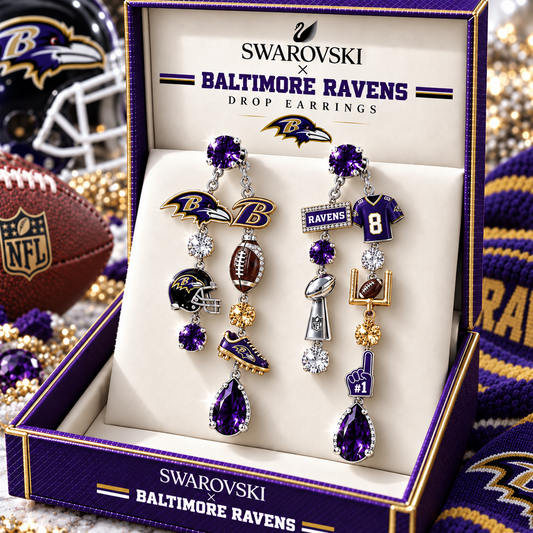 Premium NFL BAL Dangle Earrings