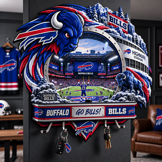 Premium NFL BB Wall-Mounted Key Holder
