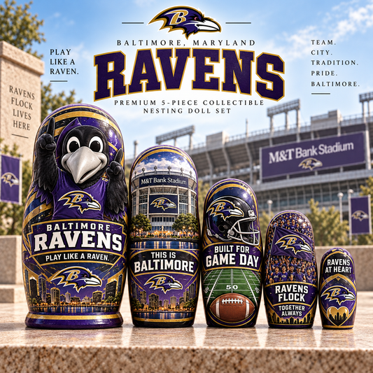 Premium NFL BR Nesting Doll Set
