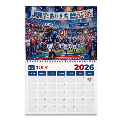Premium NFL BUF 2026 Calendar V2 NMD 051225 TTV