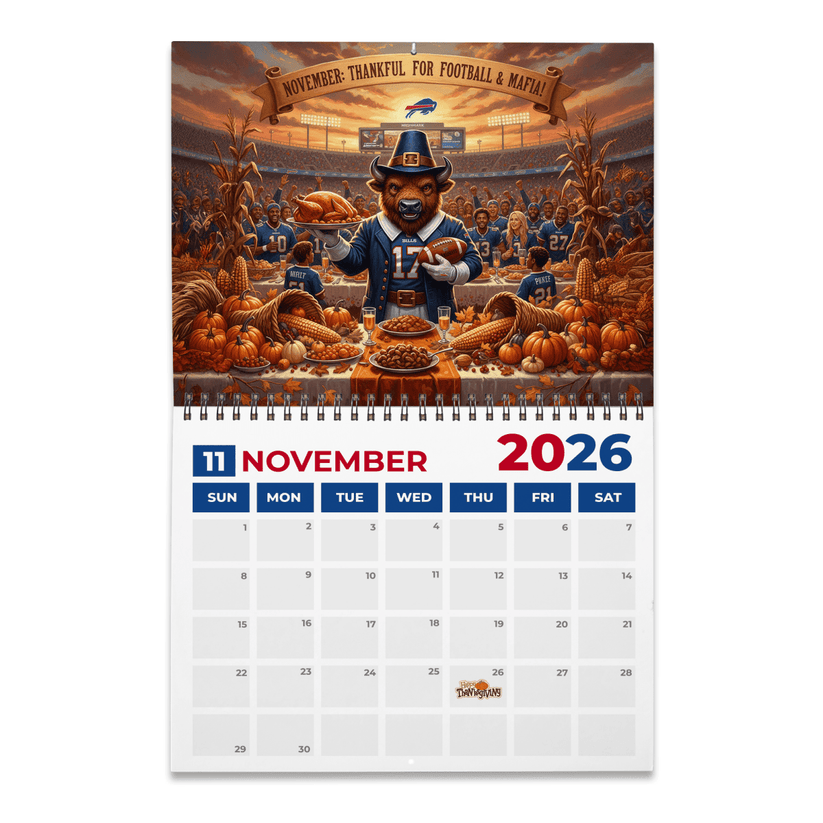 Premium NFL BUF 2026 Calendar V2 NMD 051225 TTV