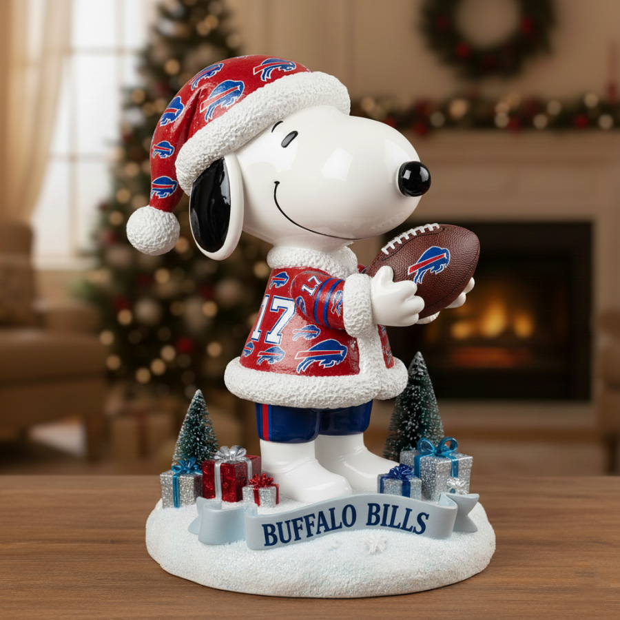Premium NFL BUF x SNP Christmas Arcylic Plaque V1 NMD 051225 TTV