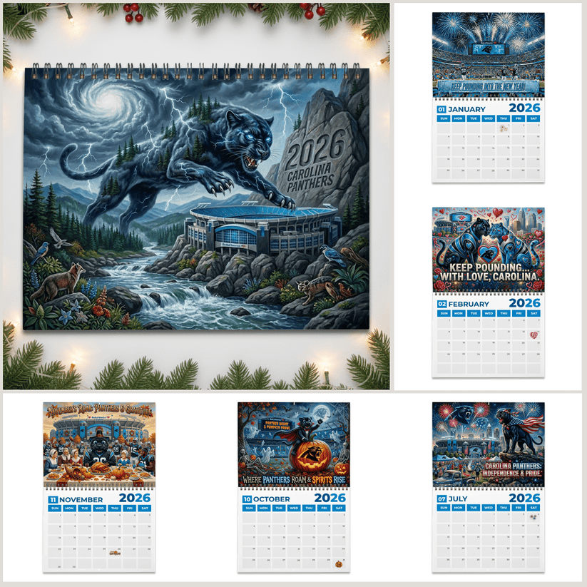 Premium NFL CAR 2026 Calendar V2 NMD 051225 TTV
