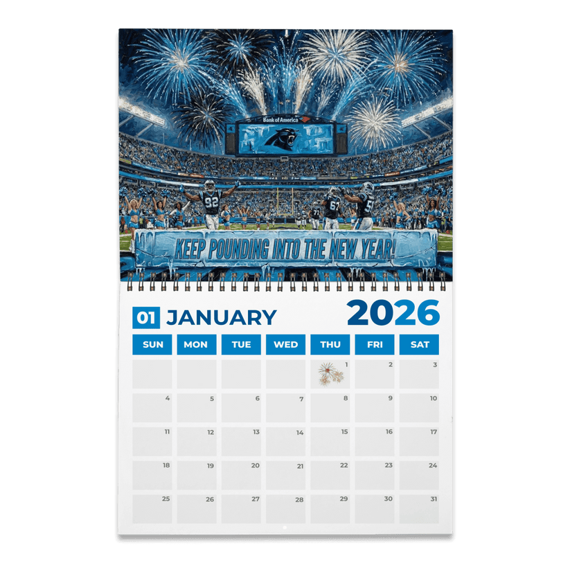Premium NFL CAR 2026 Calendar V2 NMD 051225 TTV