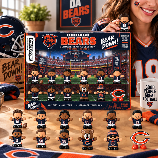 Premium NFL CHI Littel People Collector Set