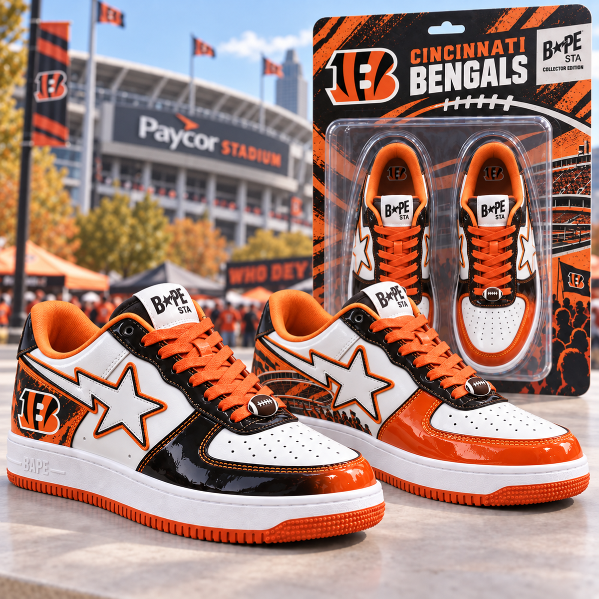 Premium NFL CIN Casual Shoes