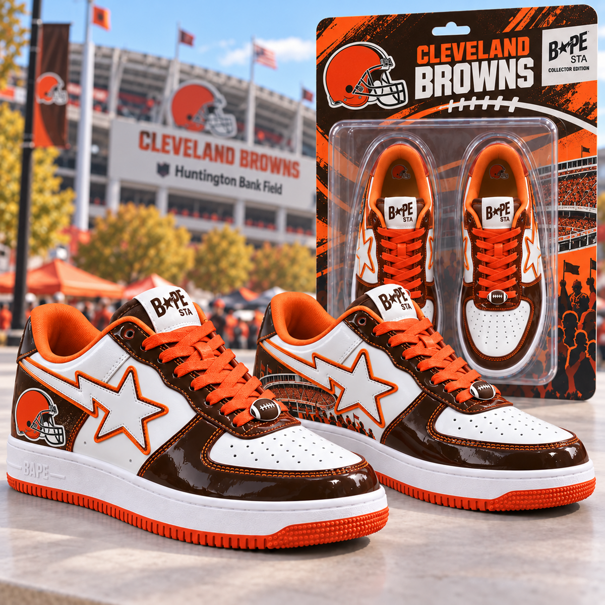 Premium NFL CLE Casual Shoes