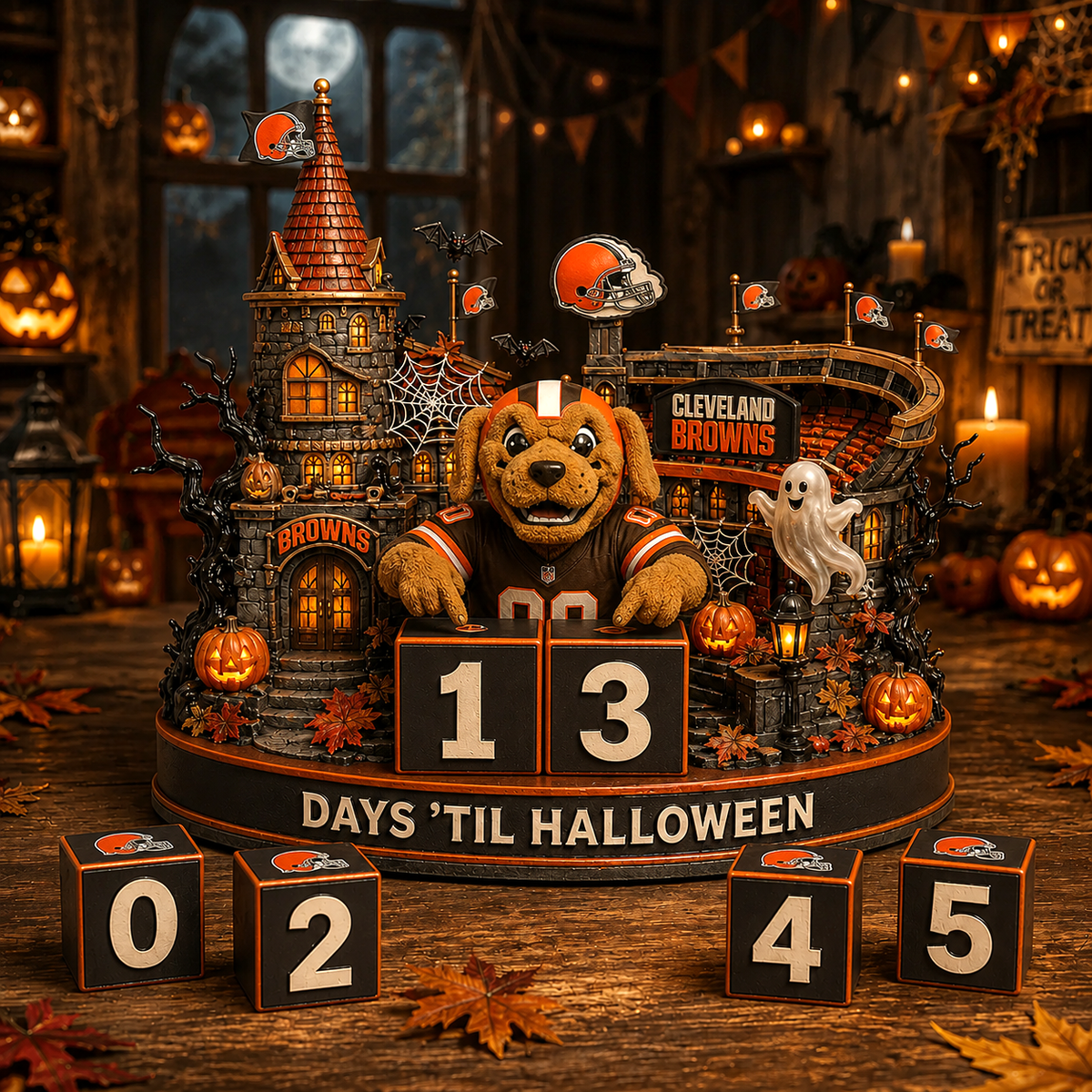Premium NFL CLE Halloween Countdown Collector’s Edition