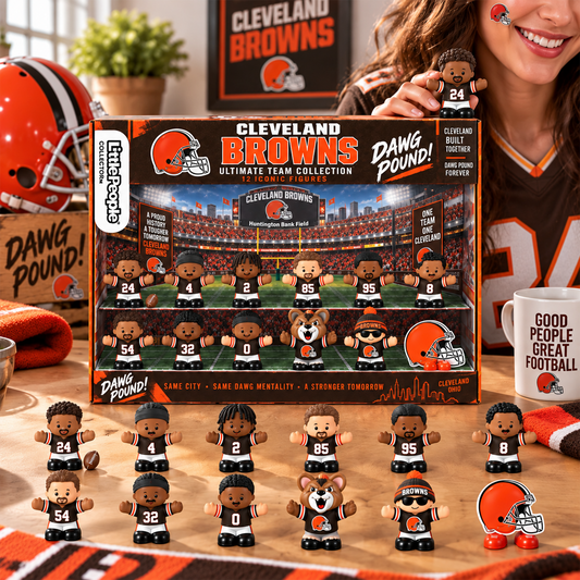 Premium NFL CLE Littel People Collector Set