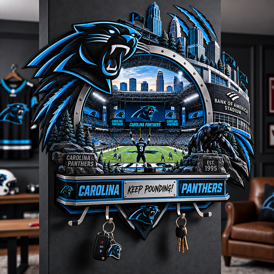 Premium NFL CP Wall-Mounted Key Holder