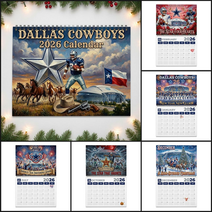 Premium NFL DAL 2026 Calendar V2 NMD 051225 TTV