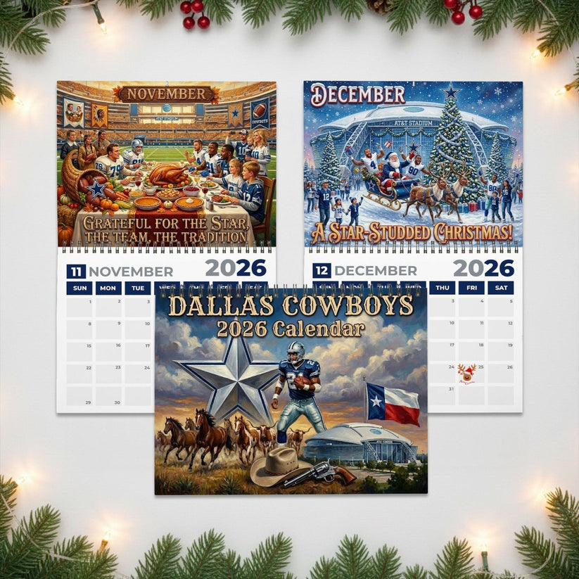 Premium NFL DAL 2026 Calendar V2 NMD 051225 TTV