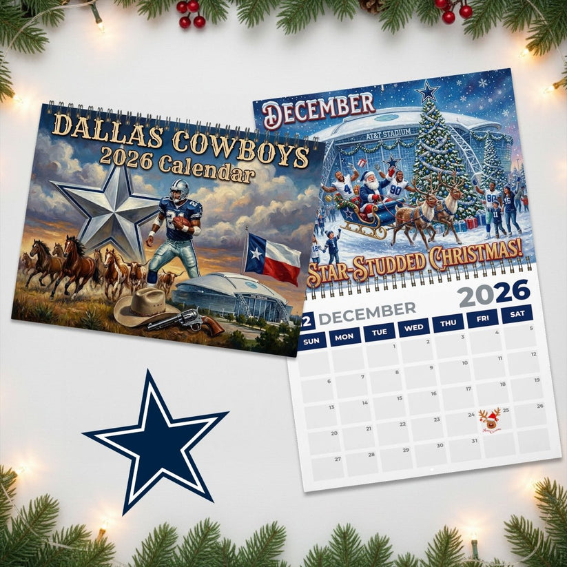 Premium NFL DAL 2026 Calendar V2 NMD 051225 TTV