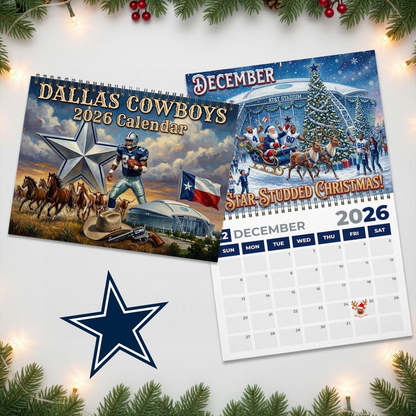 Premium NFL DAL 2026 Calendar V2 NMD 051225 TTV