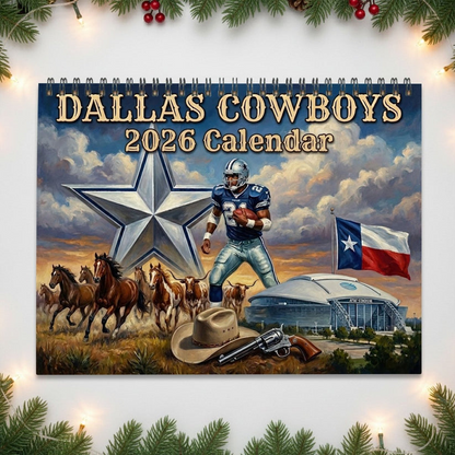 Premium NFL DAL 2026 Calendar V2 NMD 051225 TTV