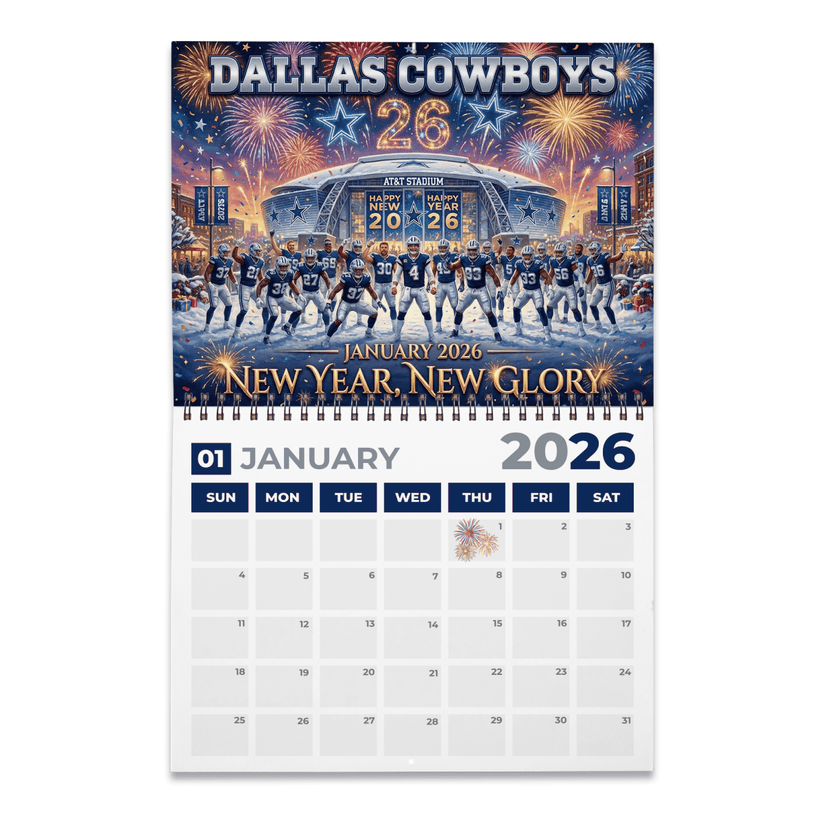 Premium NFL DAL 2026 Calendar V2 NMD 051225 TTV