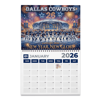 Premium NFL DAL 2026 Calendar V2 NMD 051225 TTV