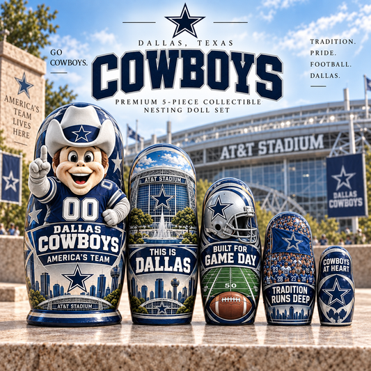 Premium NFL DC Nesting Doll Set