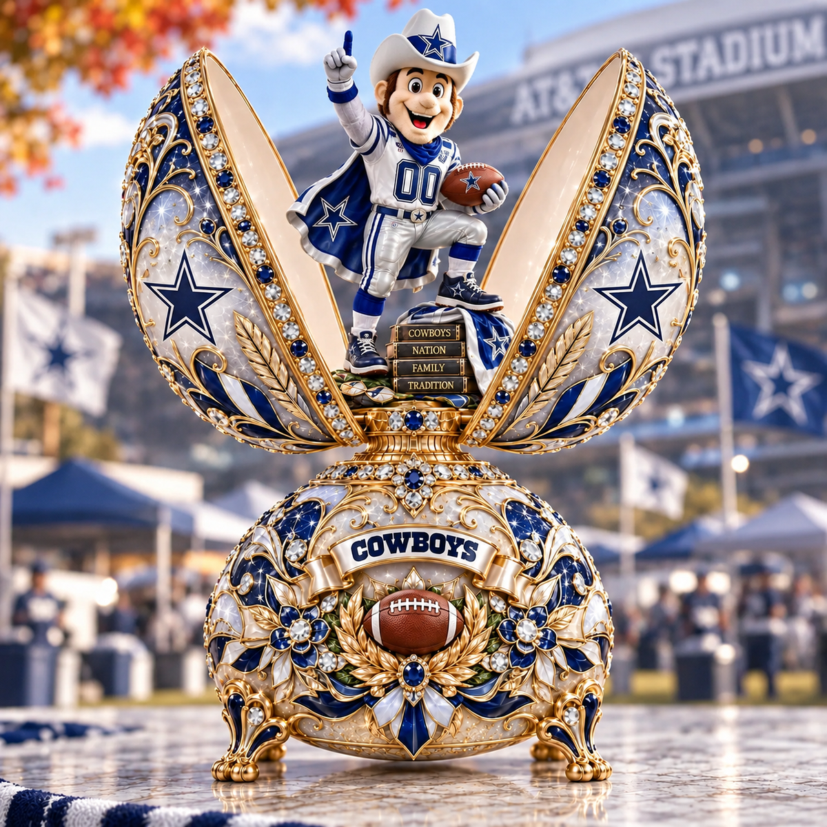 Premium NFL DC The Bradford Exchange Fabergé