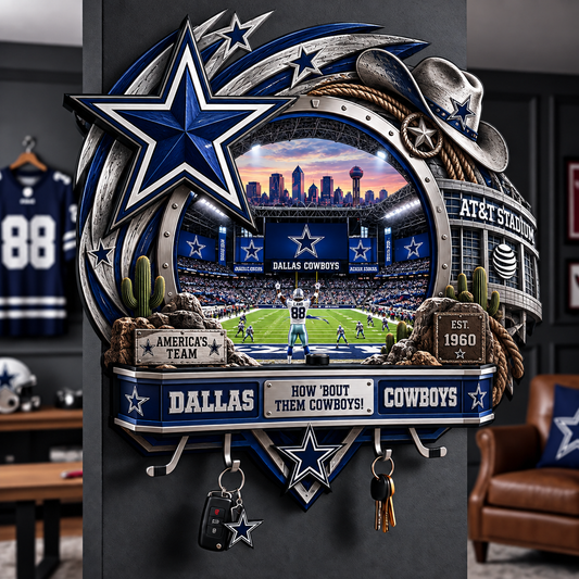 Premium NFL DC Wall-Mounted Key Holder
