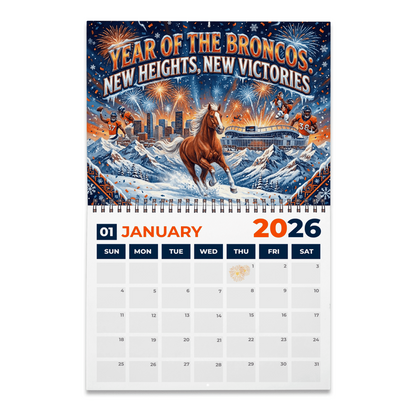 Premium NFL DEN 2026 Calendar V2 NMD 051225 TTV