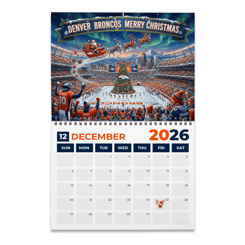 Premium NFL DEN 2026 Calendar V2 NMD 051225 TTV