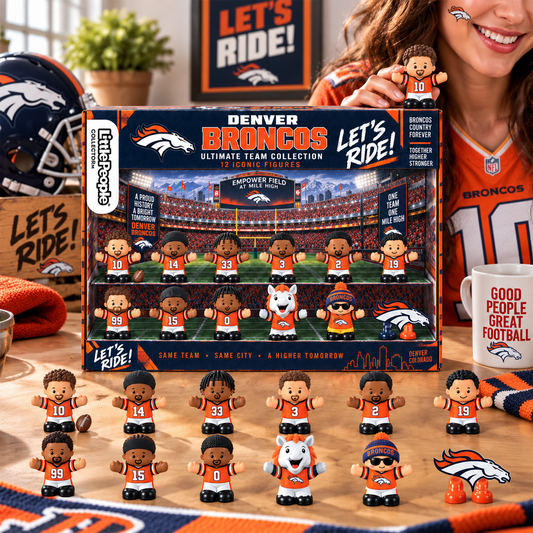 Premium NFL DEN Littel People Collector Set