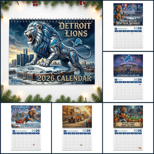 Premium NFL DET 2026 Calendar V2 NMD 051225 TTV