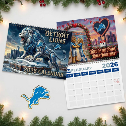 Premium NFL DET 2026 Calendar V2 NMD 051225 TTV