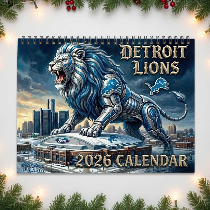 Premium NFL DET 2026 Calendar V2 NMD 051225 TTV