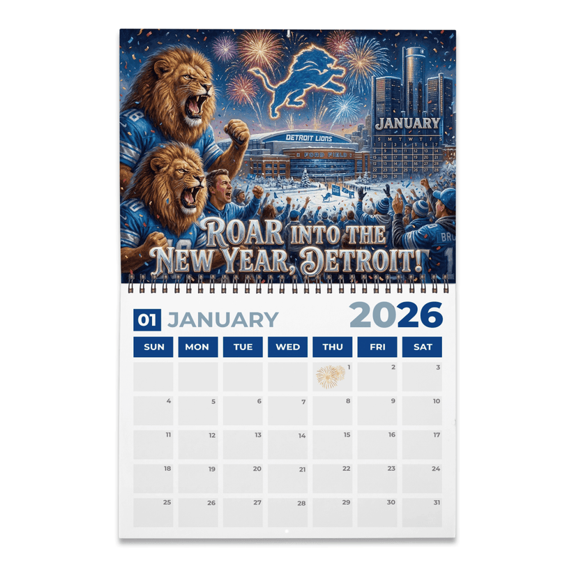 Premium NFL DET 2026 Calendar V2 NMD 051225 TTV