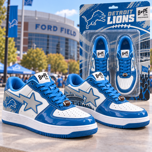 Premium NFL DET Casual Shoes