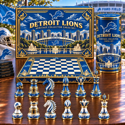 Premium NFL DL Heritage Collector Chess Set V3