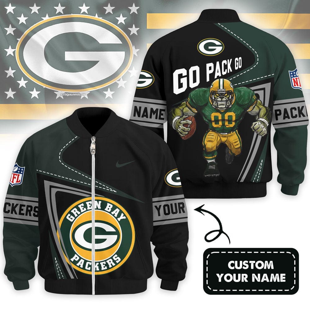 Premium NFL GB Bomber Jacket V1 NMD NHM