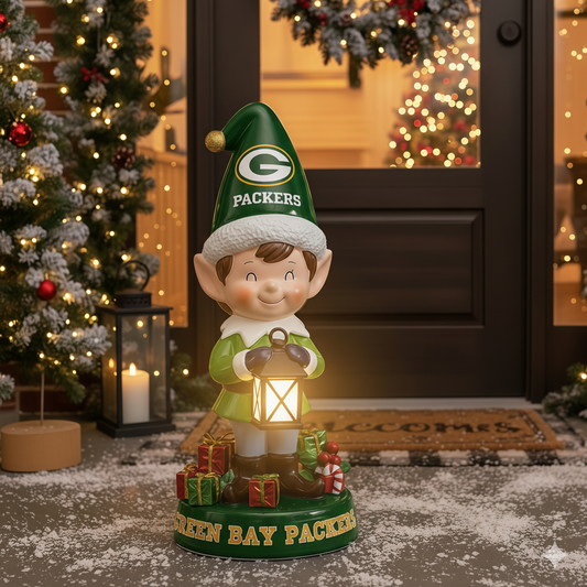 Premium NFL GB Christmas ELF Led Figure V1 NMD 051225 TTV