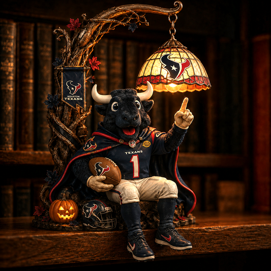 Premium NFL HT Halloween Bookshelf Figurines Lamp