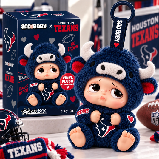 Premium NFL HT x Sad Baby Plush Keychain
