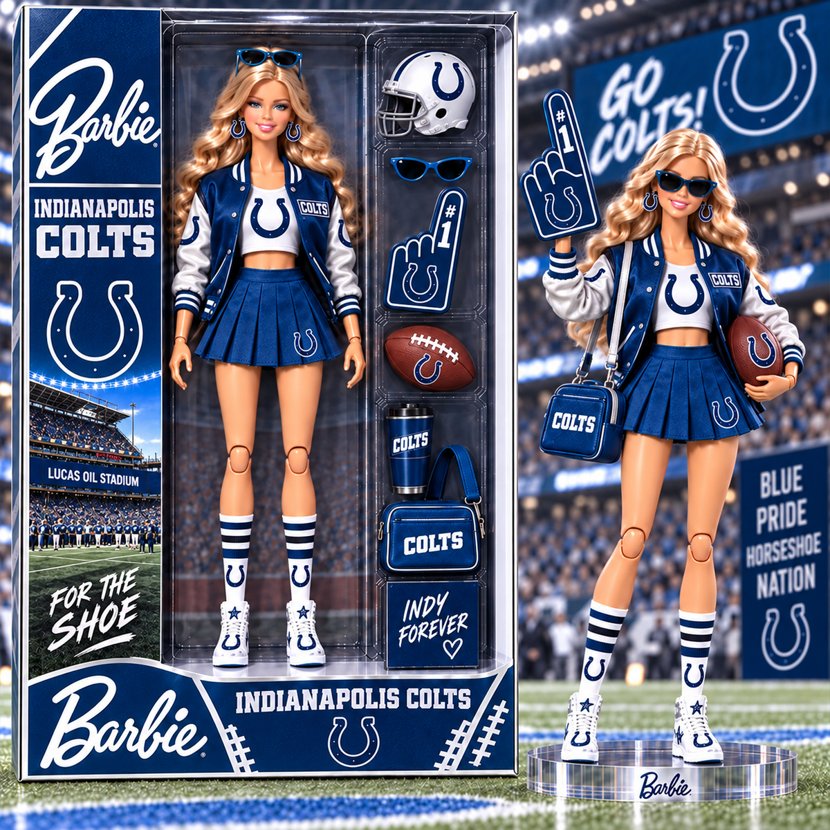 Premium NFL IC x BBE Arclylic Plaque