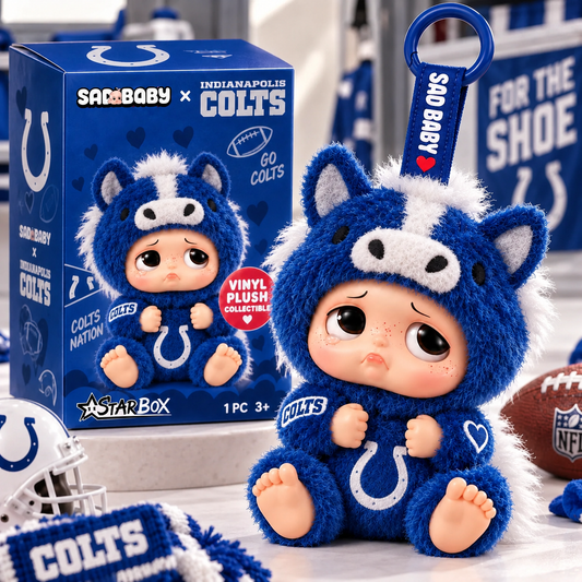 Premium NFL IC x Sad Baby Plush Keychain