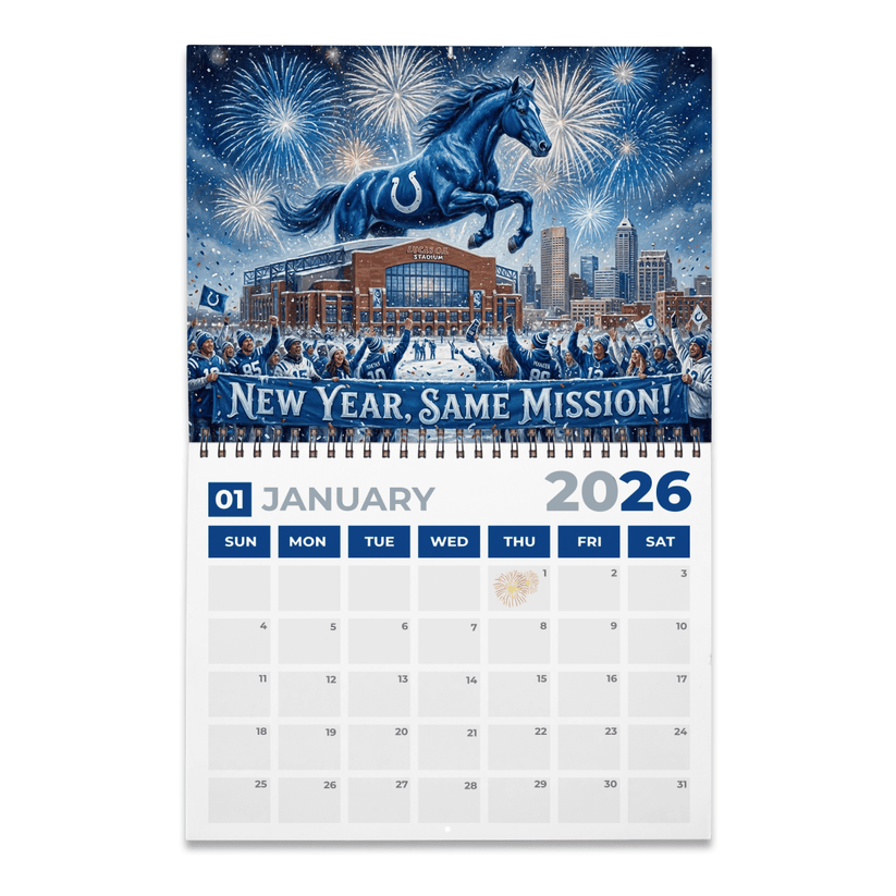 Premium NFL IND 2026 Calendar V2 NMD 051225 TTV