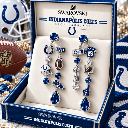 Premium NFL IND Dangle Earrings