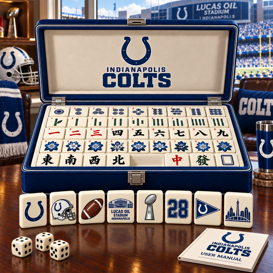 Premium NFL IND Mahjong Set – Game Night Edition