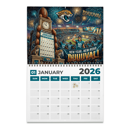 Premium NFL JAC 2026 Calendar V2 NMD 051225 TTV
