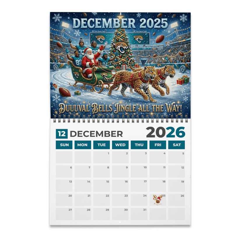 Premium NFL JAC 2026 Calendar V2 NMD 051225 TTV