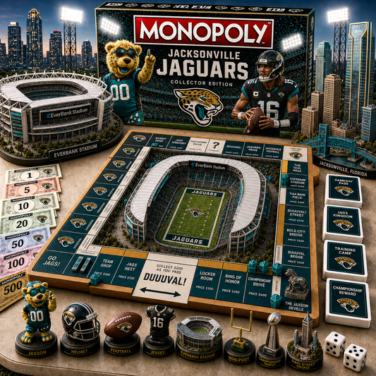 Premium NFL JJ Pride Monopoly Collector’s Edition V11