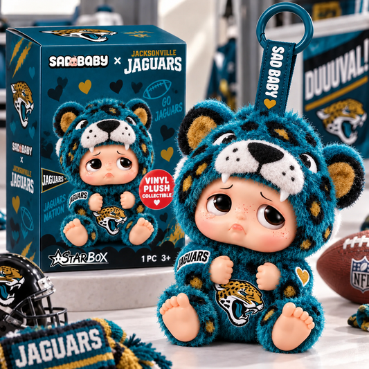 Premium NFL JJ x Sad Baby Plush Keychain